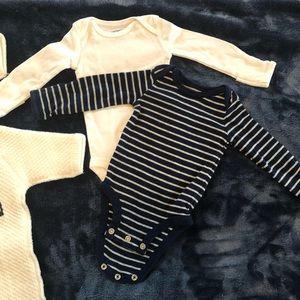 SOLD 2 Long-sleeve onesies
